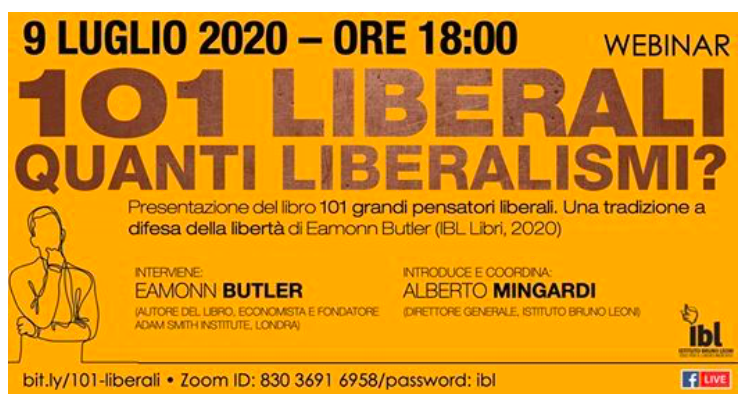 Presentazione del libro: "101 liberali, quanti liberalismi?"